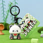Gantungan Kunci Bag Charm Karakter Relaxing Panda in Bamboo Forest Aksesori Tas