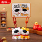 Gantungan Kunci Magnet Sepasang Seri Fortune Dog Aksesori Tas Souvenir Imlek
